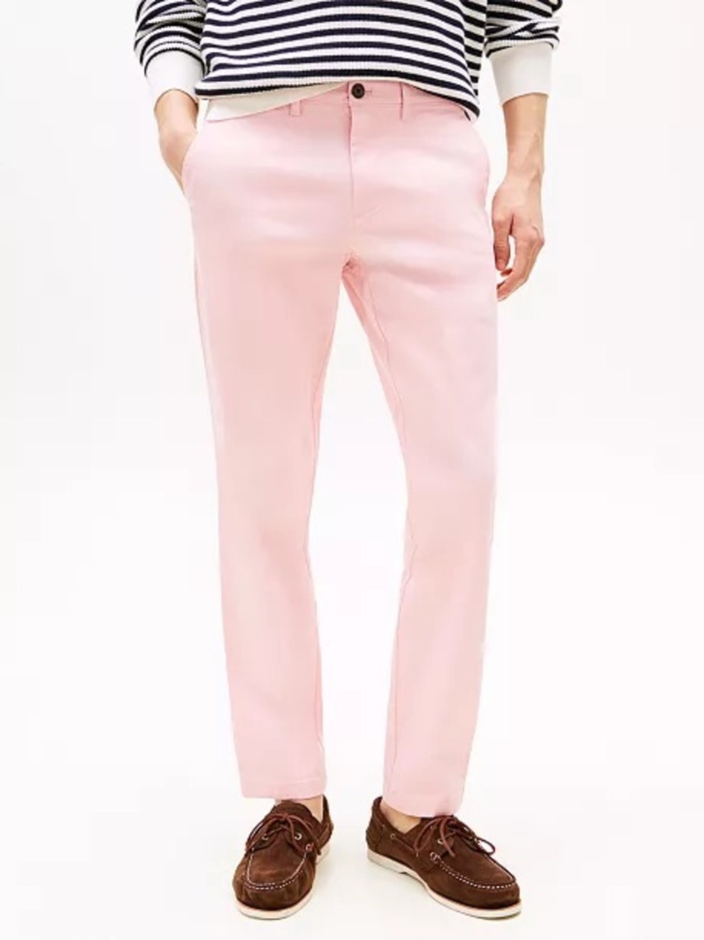 Tommy Hilfiger Pale Pink Slim Chinos